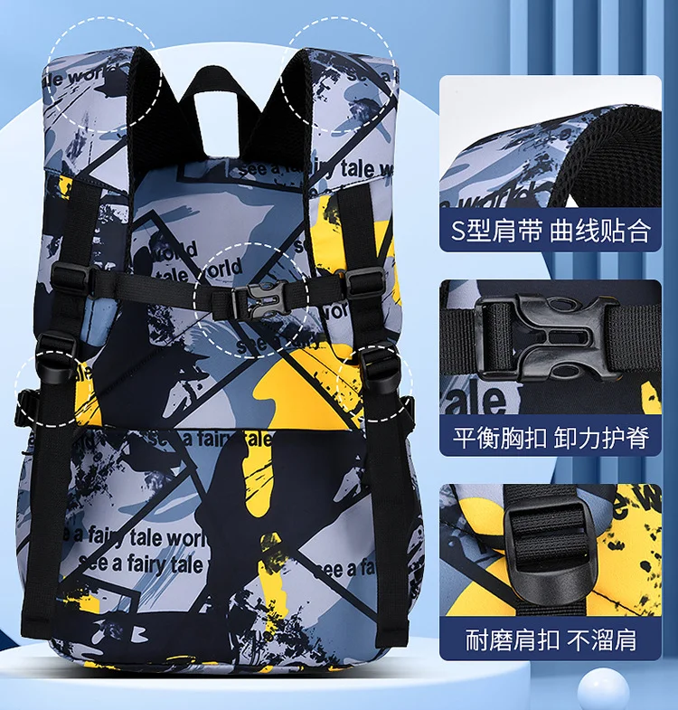 2026 Waterproof Kids Backpack Children School Bags For Boys Orthopedic School Backpack girls Primary Schoolbag Book Bag Mochila