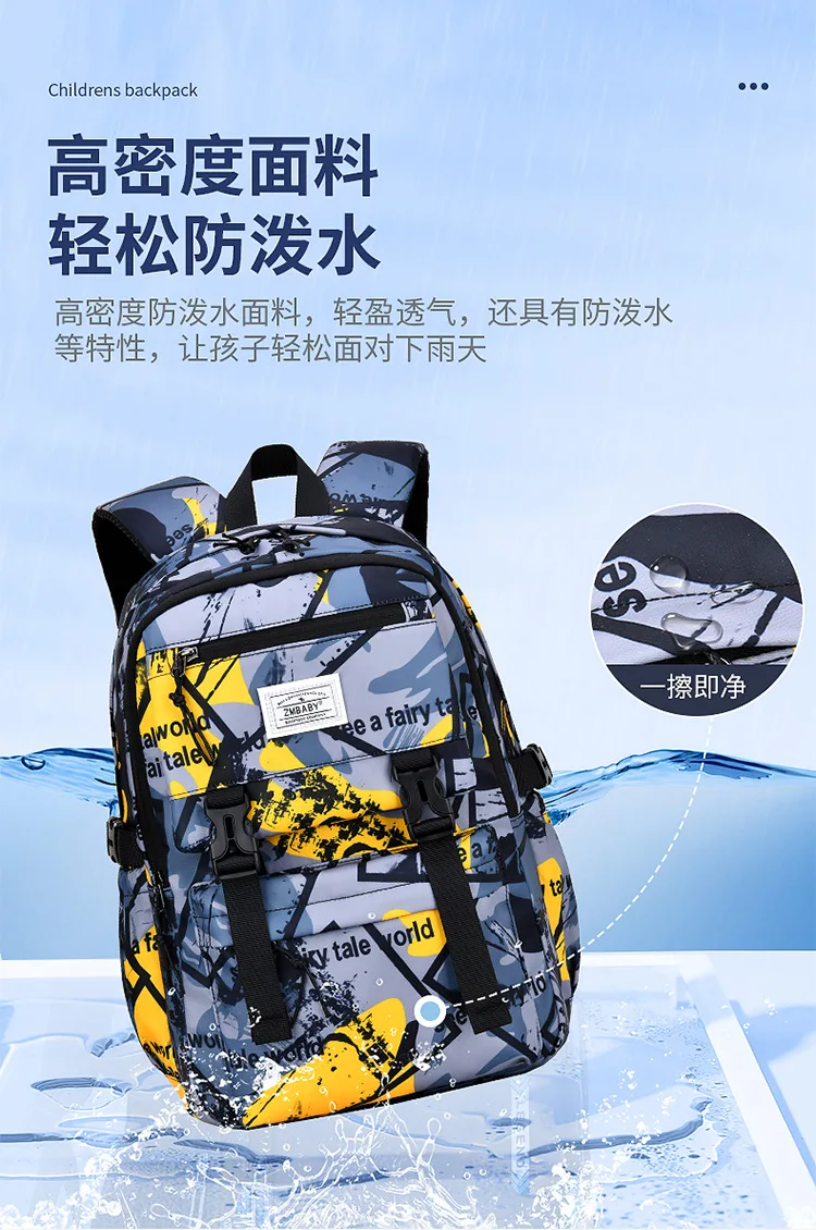 2026 Waterproof Kids Backpack Children School Bags For Boys Orthopedic School Backpack girls Primary Schoolbag Book Bag Mochila