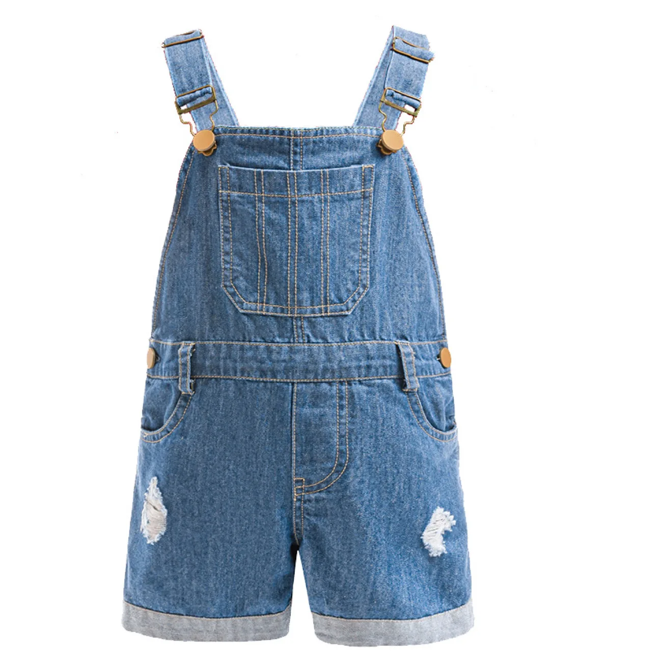 Summer Hawaii Girl Halloween Costume Lilo Print T-Shirt+Overalls 2Pcs Sets For Children Birthday Party Family Cosplay Costume