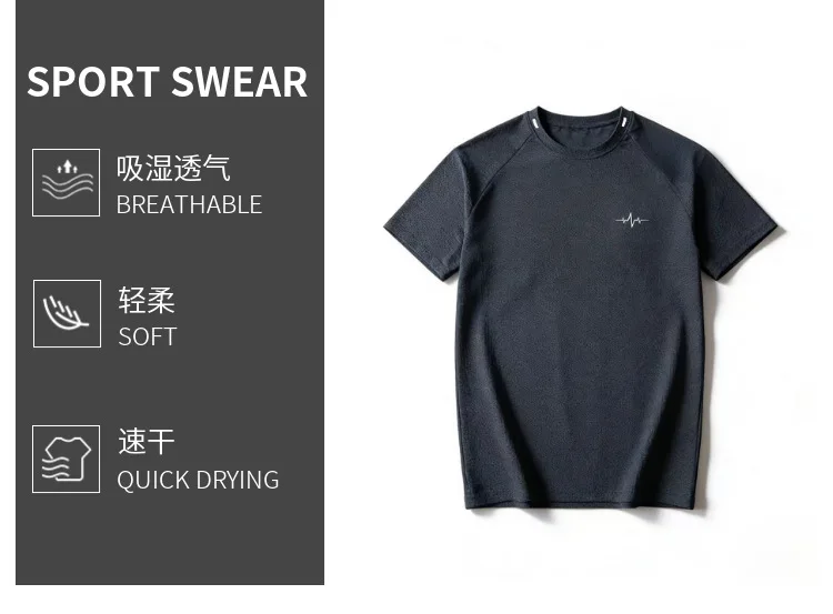 Men's Muscle Fit Short Sleeve T Shirt Waffle Fabric Round Neck Slim Fit Breathable Lightweight Workout Gym Casual Daily Sports T