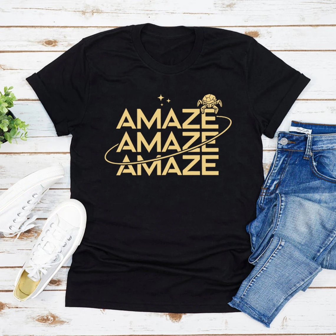 Amaze Unisex T-Shirt Project Hail Mary Rocky Inspired Sci Fi Shirt Short Sleeve Graphic T Shirts Funny Space Quote Tshirt Tops