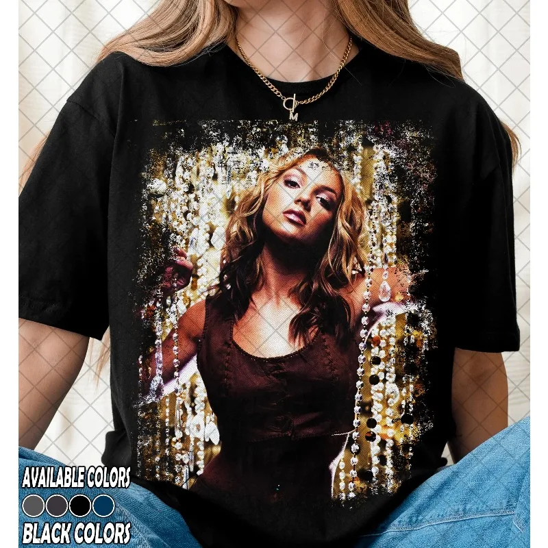 Britney Spears Retro T-shirt Summer New Harajuku Style Unisex Casual T-shirt