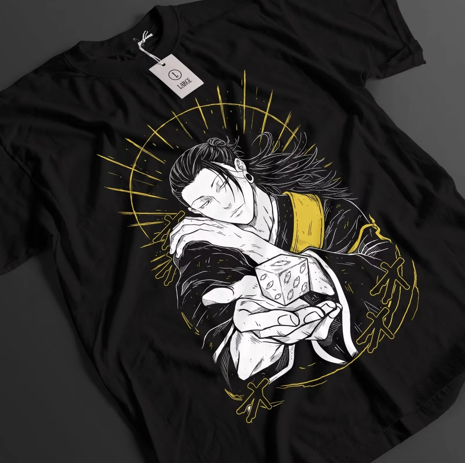 Jujutsu Kaisen Anime Geto Suguru Printed T-shirt Summer Men's and Women's T-shirt Trendy Loose Casual Y2K Short Sleeve 2026 New
