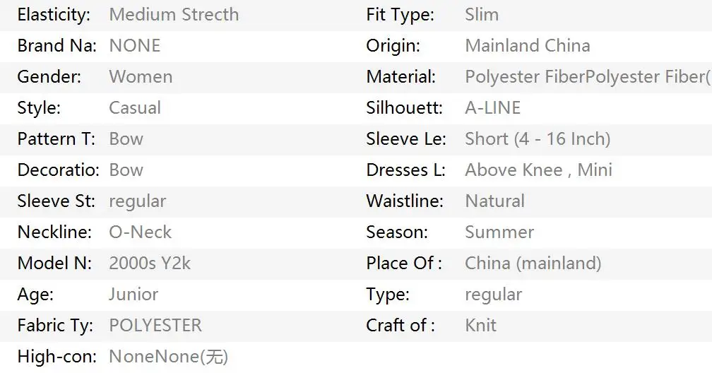 Summer Women's Casual Dresses Japan Sweet Fashion Y2k Lolita Dresses 3-Piece Set 2000s Clothes Vintage Vest Bow Sexy Skirt Party