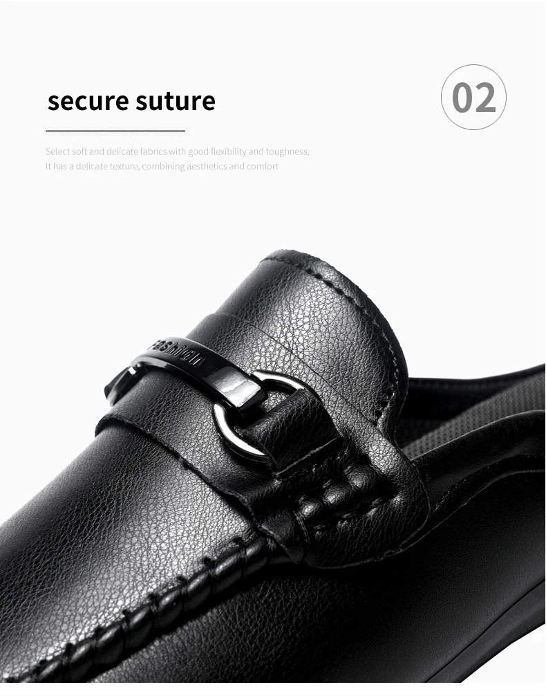 Summer Leather Casual Shoes For Men Half Shoes Comfortable Soft Men's Loafers Lightweight Flat Slip-on Shoes Man Daily Slippers