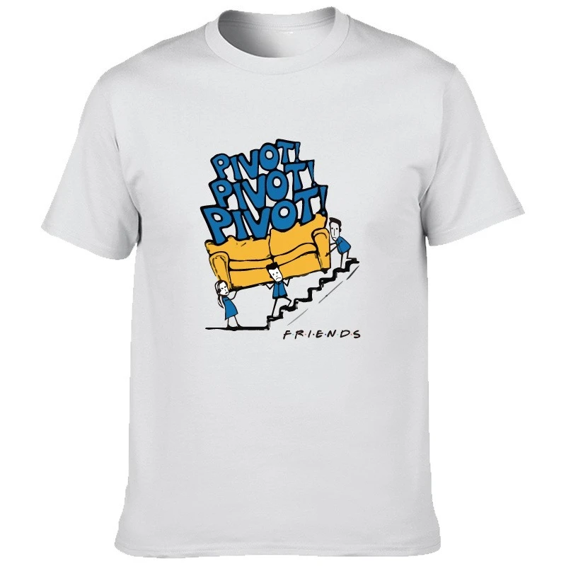 Classic American-style Replica Items of The Popular TV Series T-shirt with Retro American Style Short Sleeves