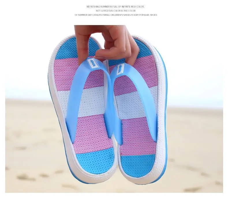 A Pair of Women's Flip Flops, Casual, Fashionable, Instagram Trendy, Versatile, Clip On, Summer Sandals, Soft Sole