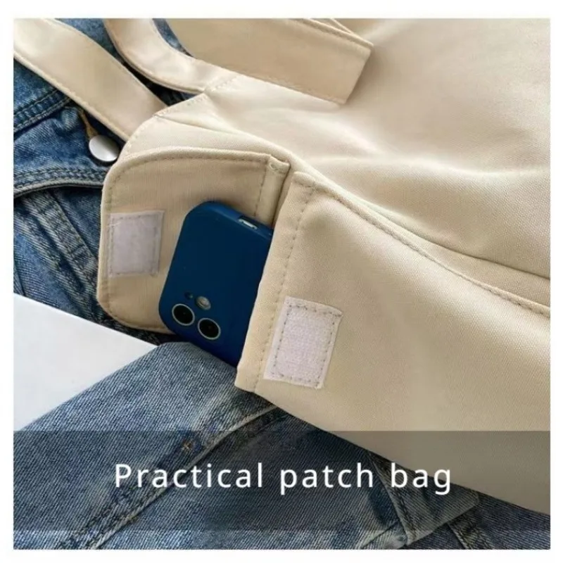 Fashion Women's Canvas Shoulder Bag, Large Capacity Student Tote Bag, Casual Commute Handbag, Eco-friendly Reusable Shopping Bag