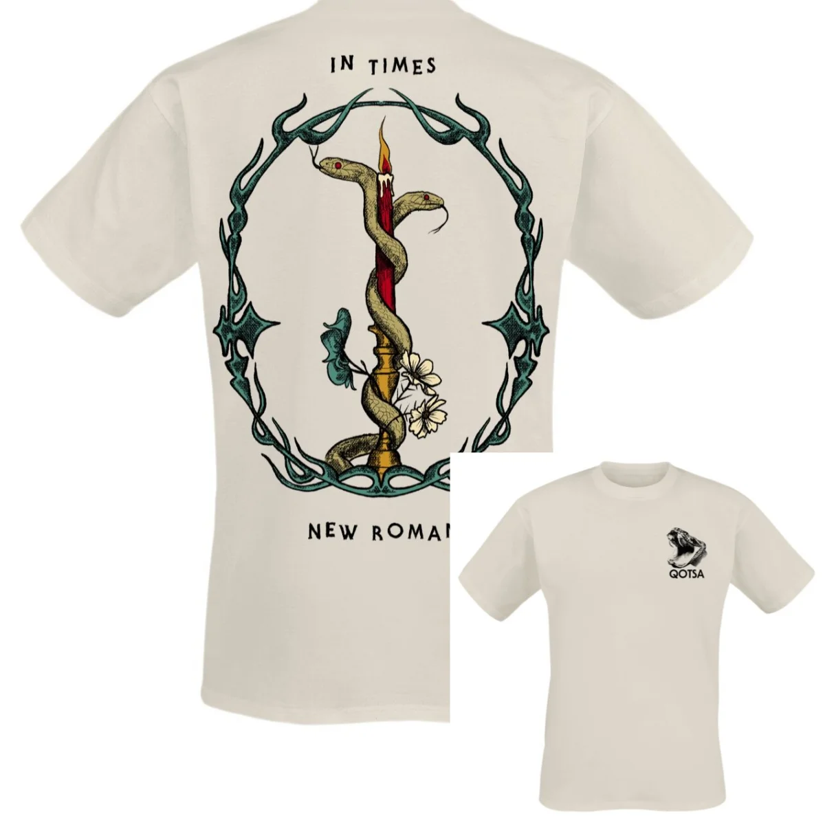 QOTSA Skull Queens of The Stone Age T-Shirt Men Women Metal Rock Band Graphic Tee Cotton Summer Streetwear Top