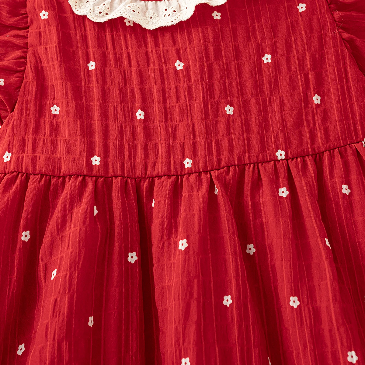 Baby Girl Dress Summer Flowers And Small Flying Sleeves Girl Dress Cute Beach Princess Baby Dress Baby Girl Clothing