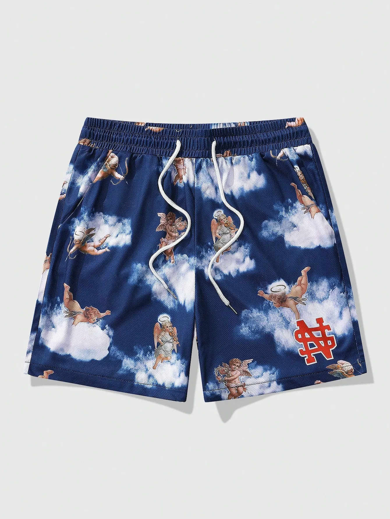 2026 Summer New Style Men's Shorts with 3D Pattern Printing - Street Casual Fashion Comfortable Breathable Lightweight