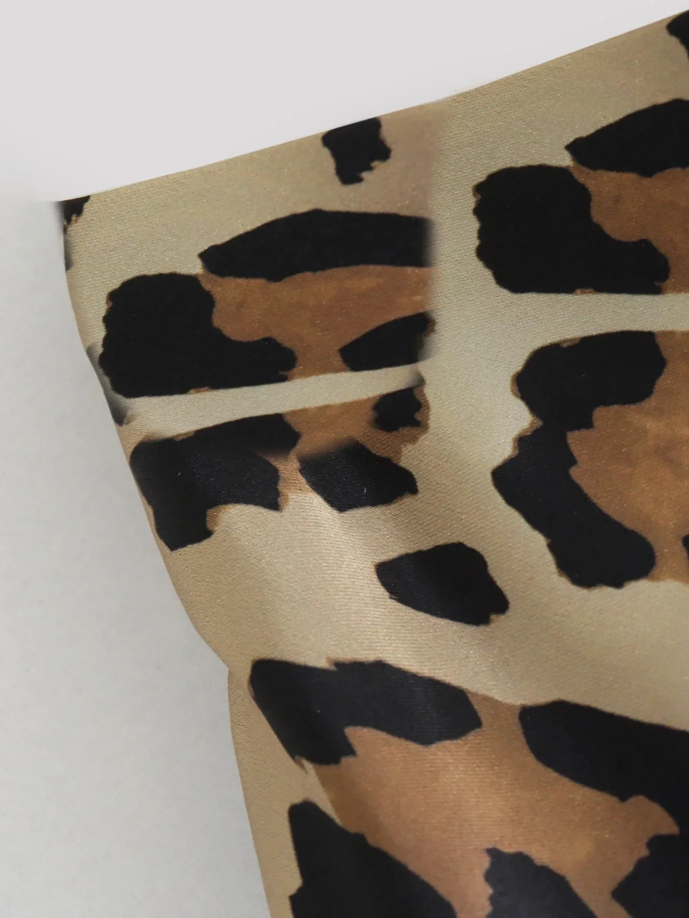 HH Women Summer 2026 Casual Loose Leopard Print Skirt Elegant Vintage Satin A-Line Flowy Long Skirt Party Beach Chic Skirts