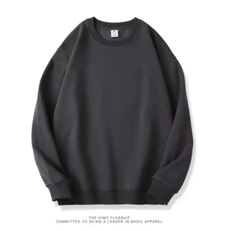 Candy Color Hoodie Loose Solid Color Spring Autumn Winter Men Women Plush And Thick Versatile Top Sweatshirts Couple Pullover