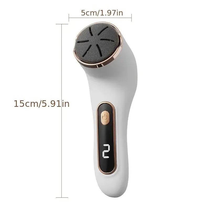 Electric Foot Grinder, USB Charging Foot Polishing Machine, Foot Skin Grinder, Heel Calluses and Dead Skin Removal Tool
