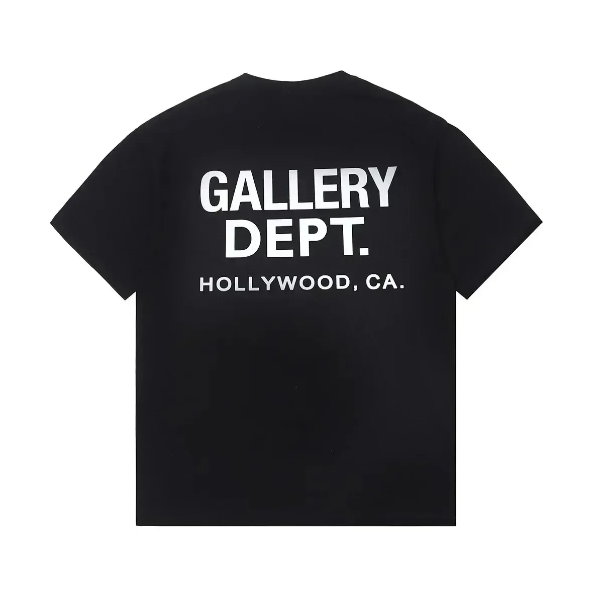 2026 New Vintage High Street T-shirt Gallery Printed Shirt Fashion Letter Printed T-shirt Casual O-neck T-shirt Summer Brand Top