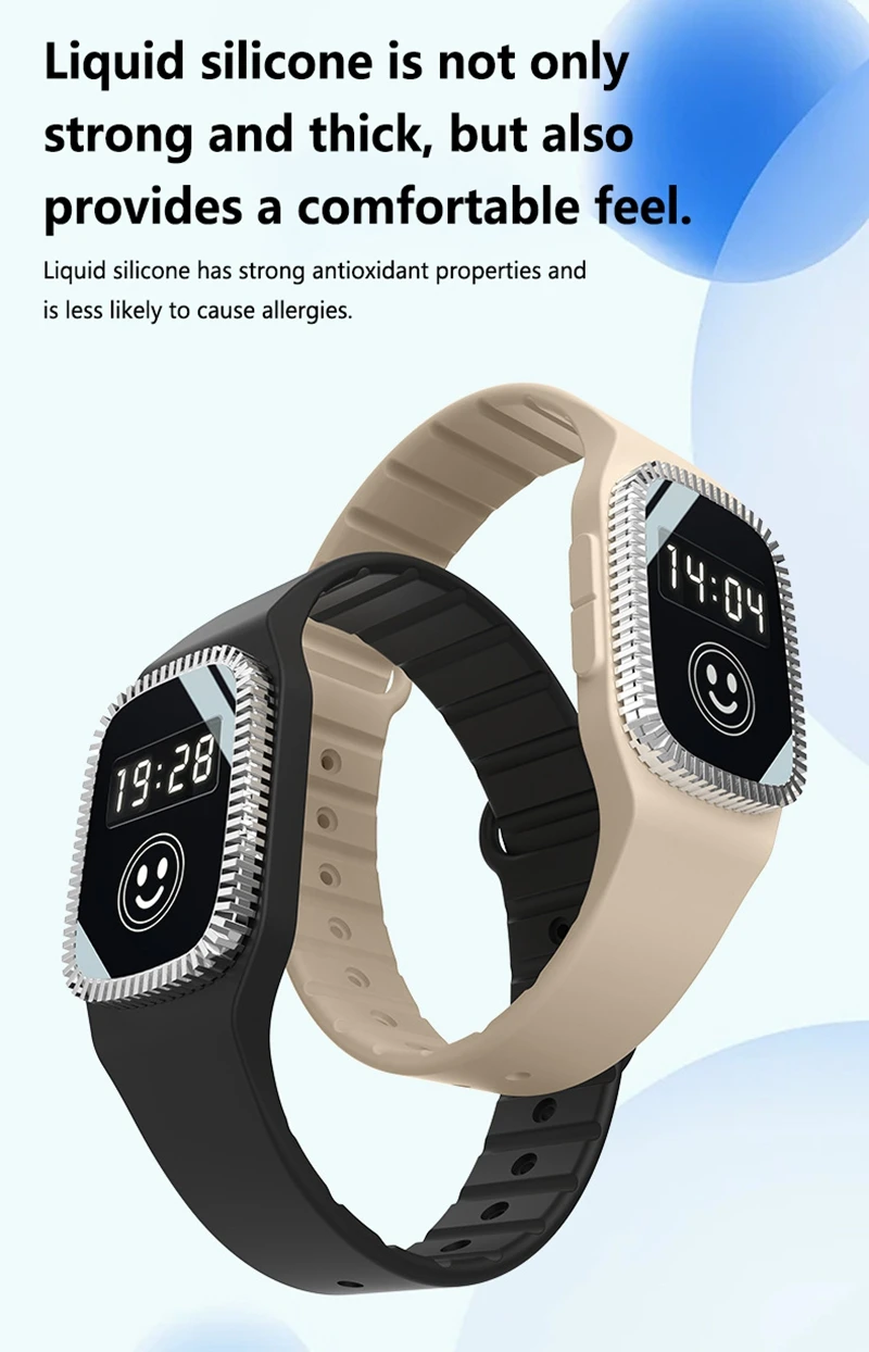 Lenovo Mosquito Repellent Bracelet Anti Mosquito Wristband DEET Free Outdoor Camping Hiking Waterproof Kids Adult