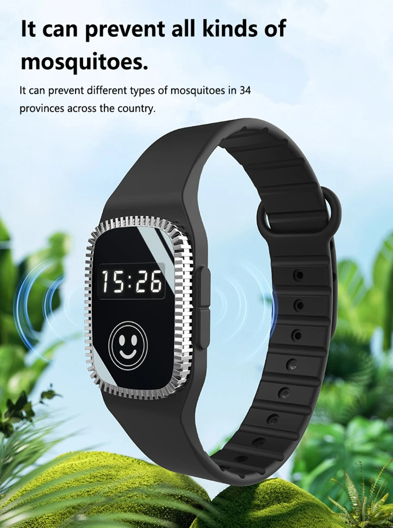 Lenovo Mosquito Repellent Bracelet Anti Mosquito Wristband DEET Free Outdoor Camping Hiking Waterproof Kids Adult