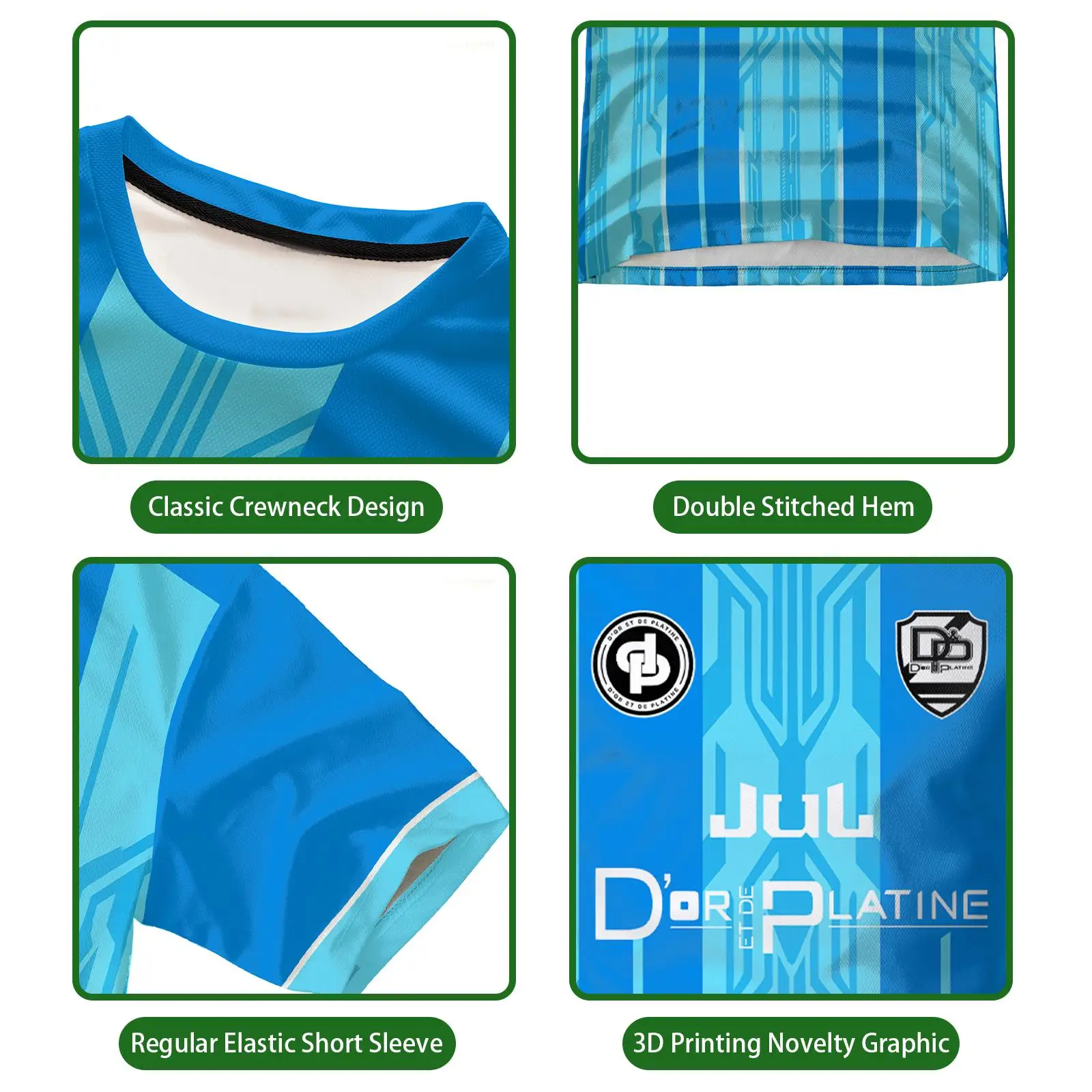 Toto Ninetta Maillot Jul Dtp 3D Print Sports Quick-dry Breathable Men T-shirt Jersey Club Parent-child Short Sleeve Top Clothing