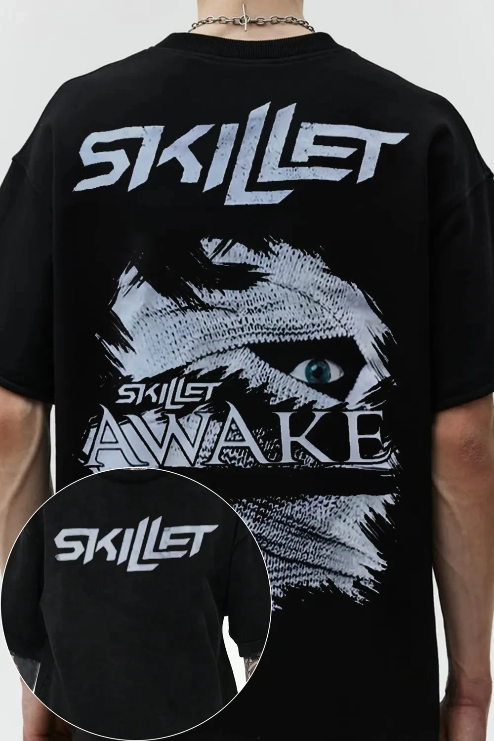 Oversized 2026 Skillet Band Graphic TShirt Mens Womens Cotton Tee Summer Casual Short Sleeve Round Neck Clothing Unisex Tops