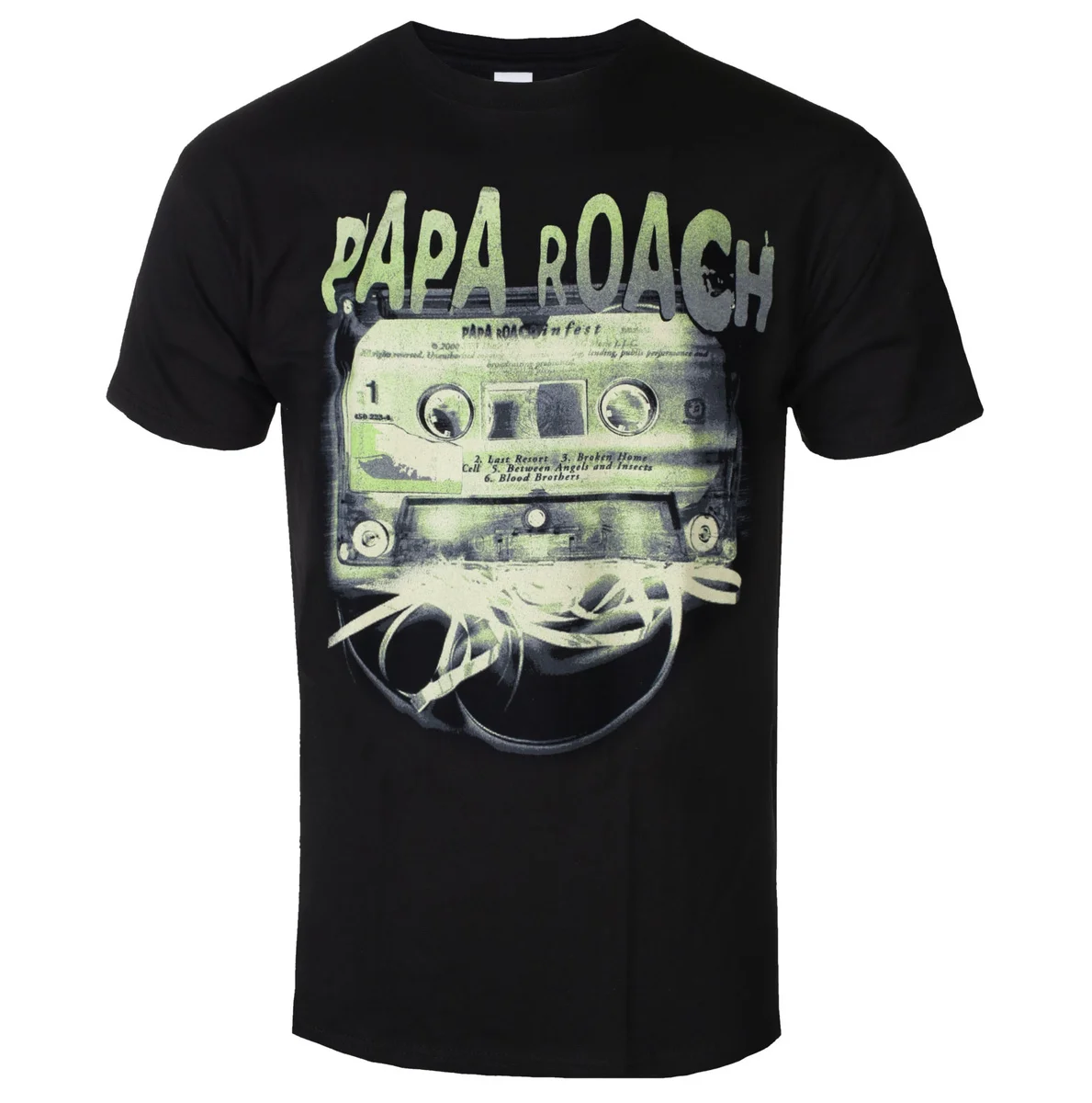 Hot Papa Roach Graphic Cotton T-shirt Unisex Summer Short Sleeve Fashion Brand Tee Luxury Casual Vintage Tees