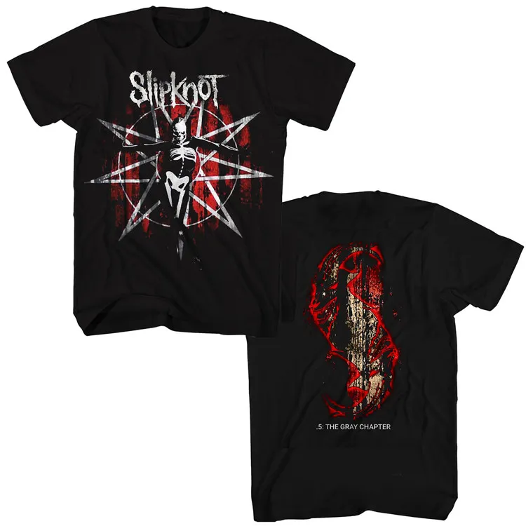 Art 2026 Slipknot Heavy Metal Band T-Shirt 100% Cotton Graphic Tee Men Women Summer Streetwear Top