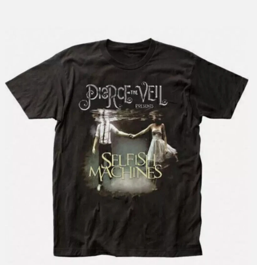 Pierce The Veil Selfish Machines T-shirt Men Clothing