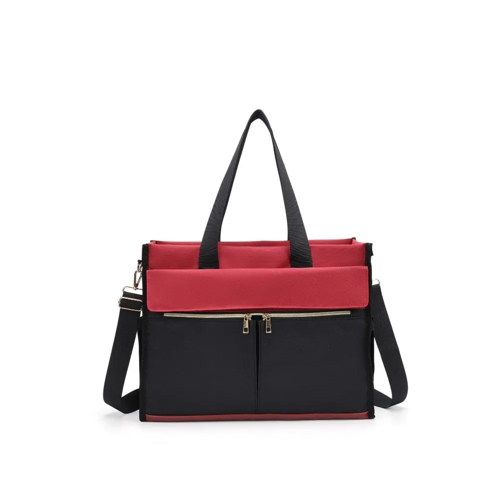 New Multifunctional Insulated Lunch Bag Thermal Oxford Fabric Work Tote Bag Shoulder Strap Leak-Proof Cooler Lunch Box Travel