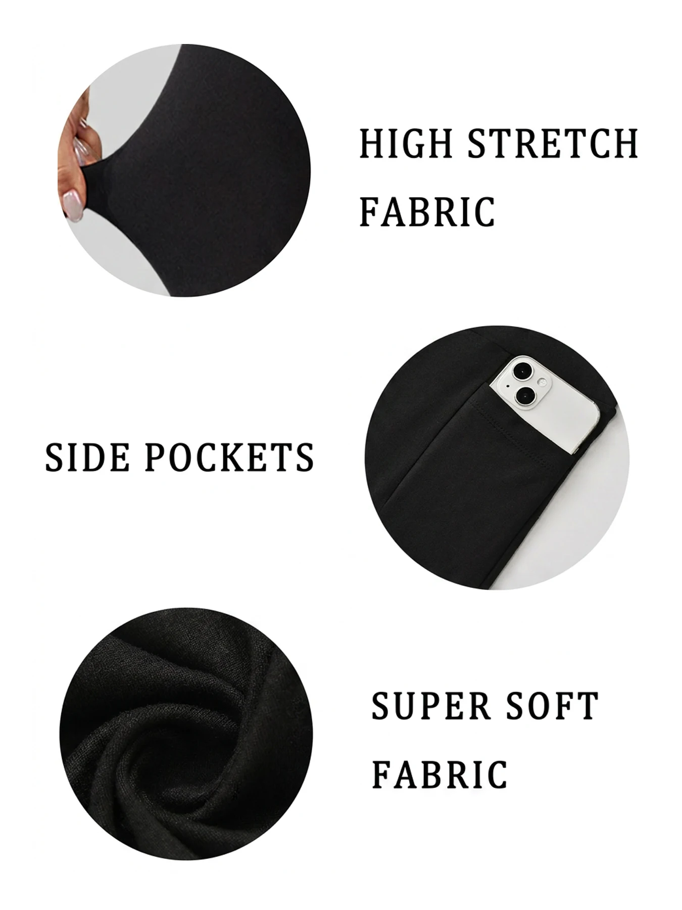 High Waisted Biker Shorts For Women With Pockets, Super Soft Tummy Control Workout Running Yoga Athletic Shorts