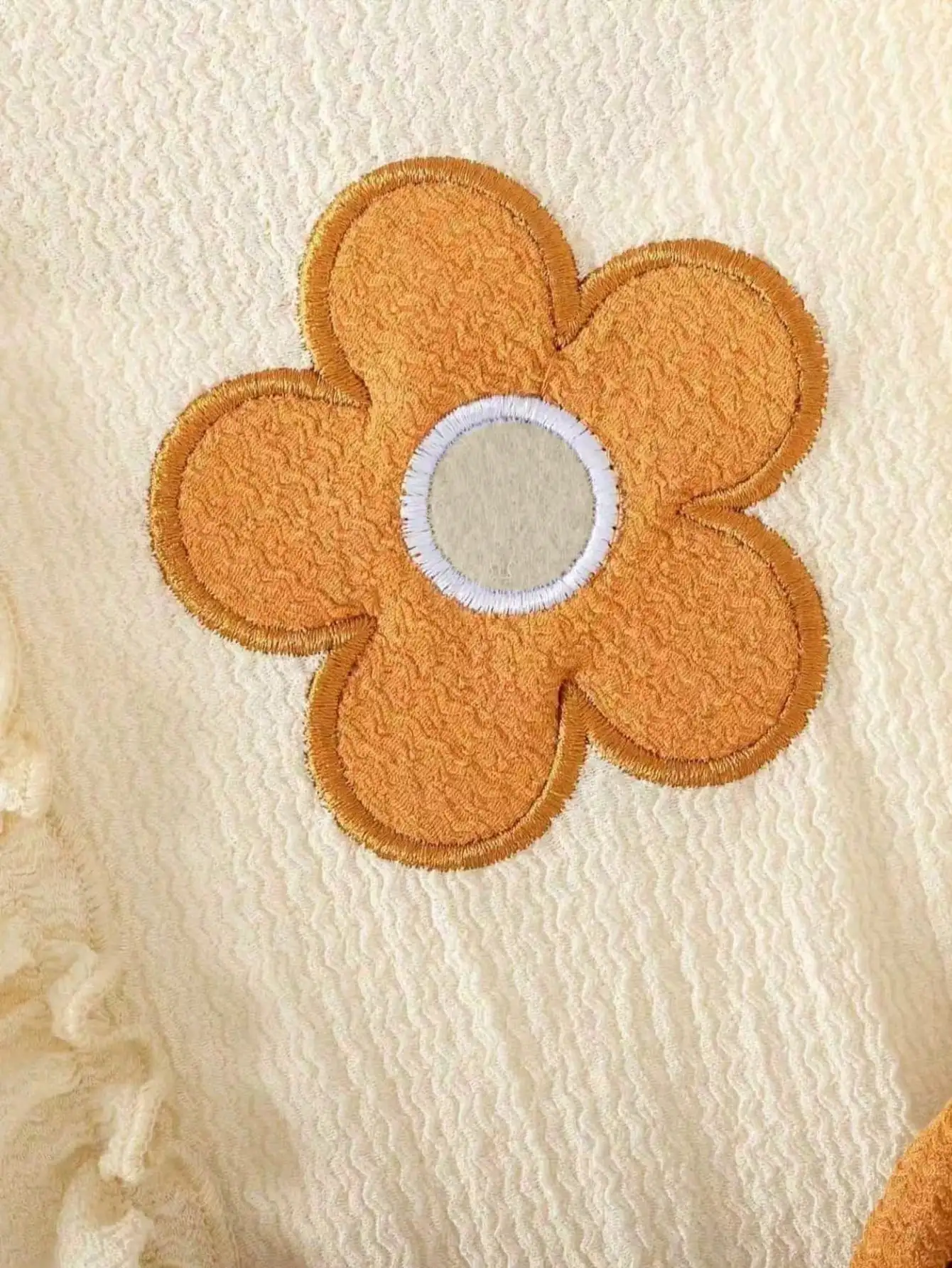 Children's Clothing Summer Fashion Elegant Long Sleeved Floral Waist Bow Decoration Ruffled Collar Dress Mid Length Skirt