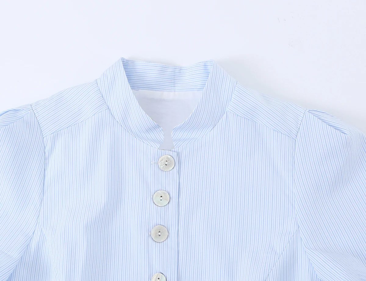 Women Chic Leisure Slim Short Sleeve Shirt KONDALA 2026 Summer Trendy Single-Breasted Tops Female High Street Commute Shirts Top