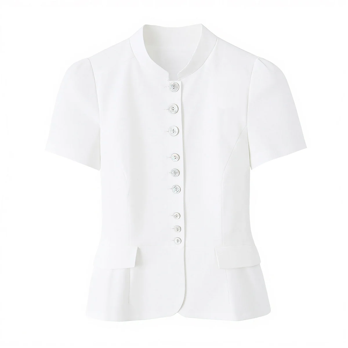 Women Chic Leisure Slim Short Sleeve Shirt KONDALA 2026 Summer Trendy Single-Breasted Tops Female High Street Commute Shirts Top