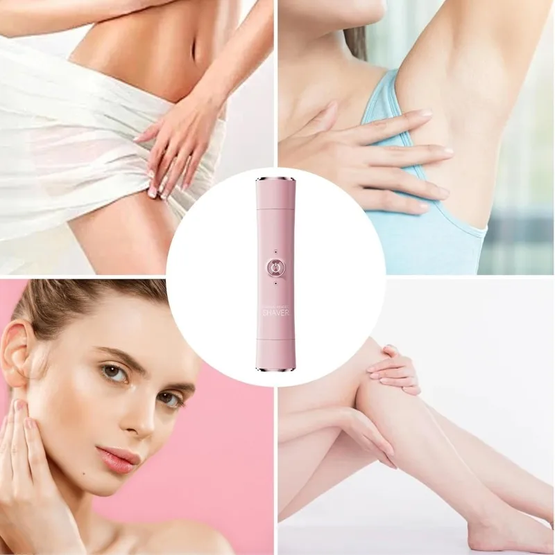 Electric Shaver for Woman Double Head Dual Purpose Female Razor Body Epilator Leg Underarm Bikini Electric Hair Remover Trimmer