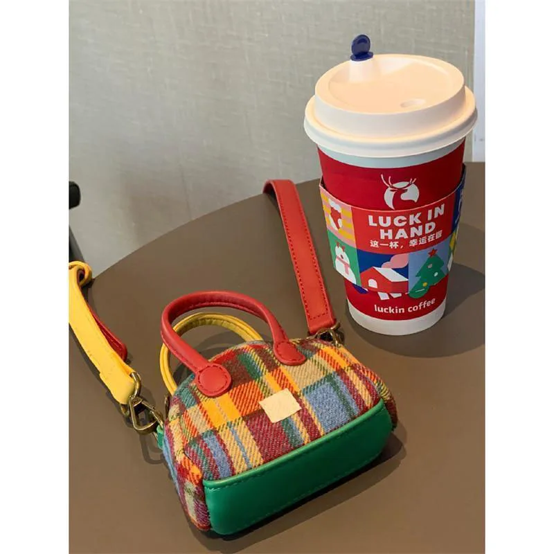 Fashionable Small Storage Bag, Coin and Earphone Storage Bag, Crossbody Bag, Handbag