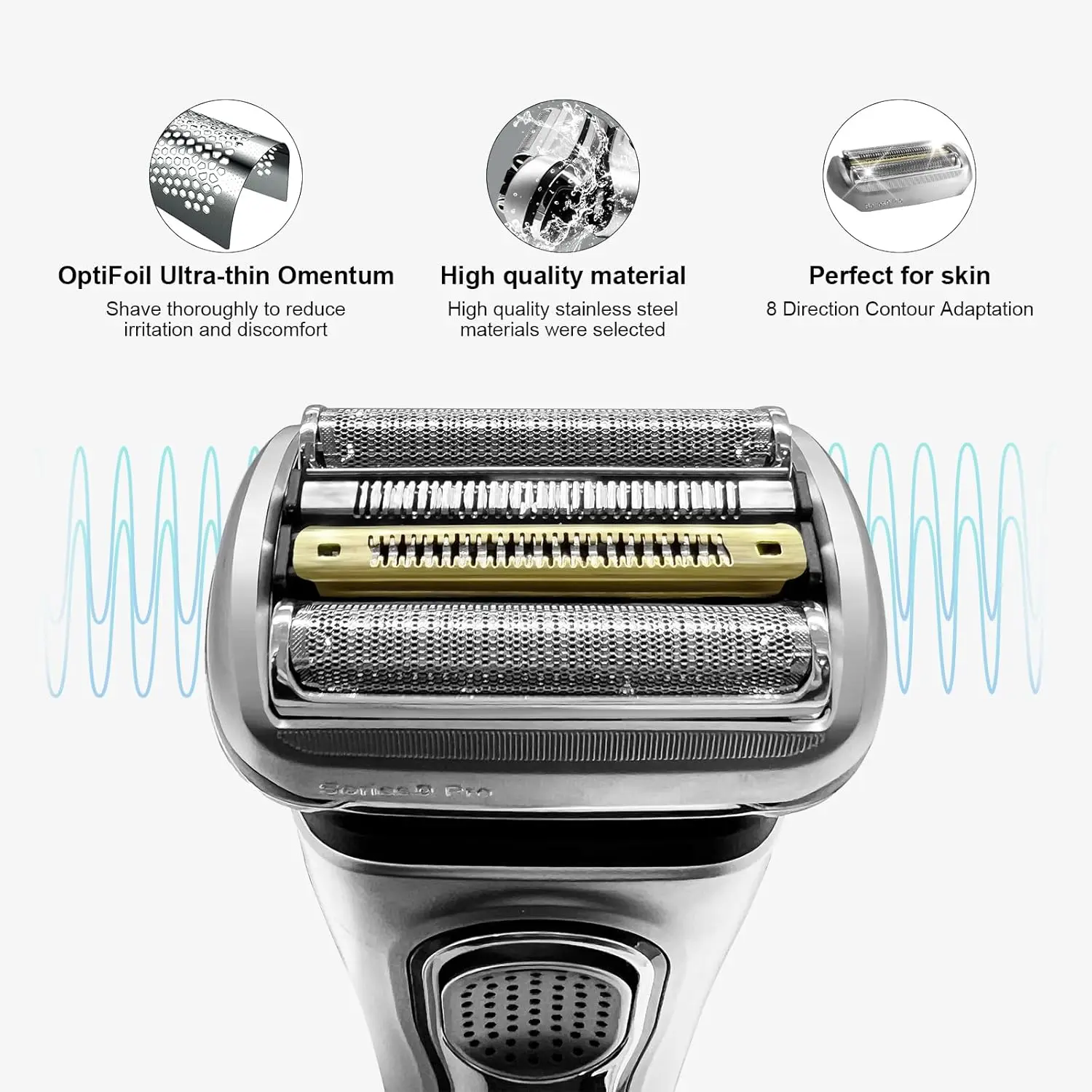 Brangdy 94M Shaver Replacement Head Compatible with Braun Series 9 Pro 9290cc 9370cc 9376cc 9260s 9295cc 9385cc Electric Razors