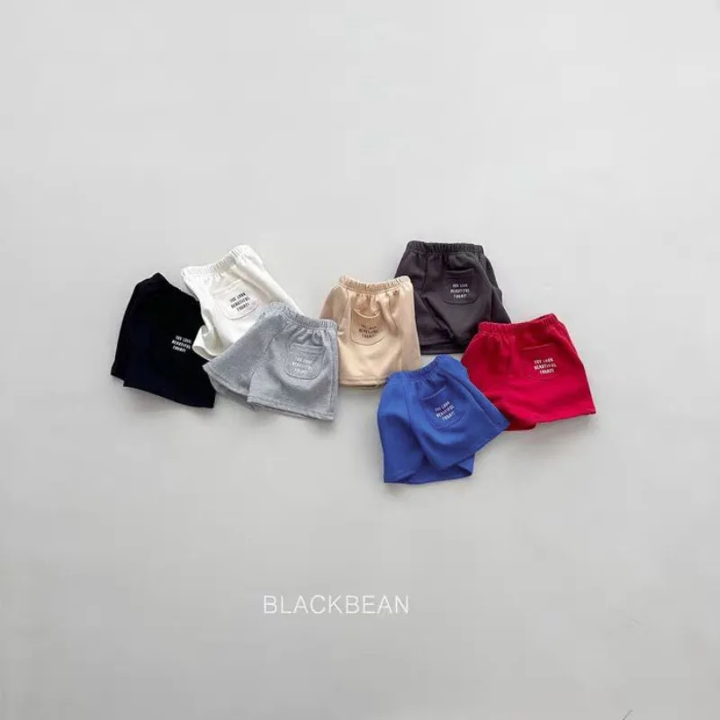 Summer RAISE Kids Girls Shorts Thin Letter Printed Pockets Children Girls Shorts Loose Elastic Waist Infant Babys Girls Shorts