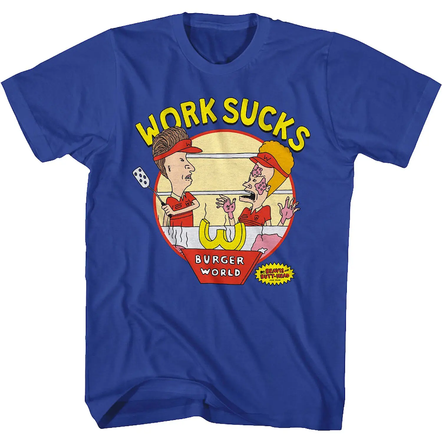 Fun 1993 Animated Beavis and Butt-head T-Shirt 100% Cotton Graphic Tee Men Women Summer Streetwear Top