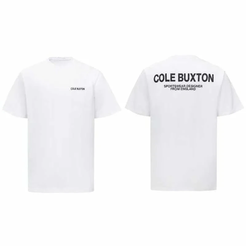 Hot Simple Letter Printing Cole Designer Tees Mens T-shirts Summer Buxton High-end Luxury Unisex Style Both of Men and Women