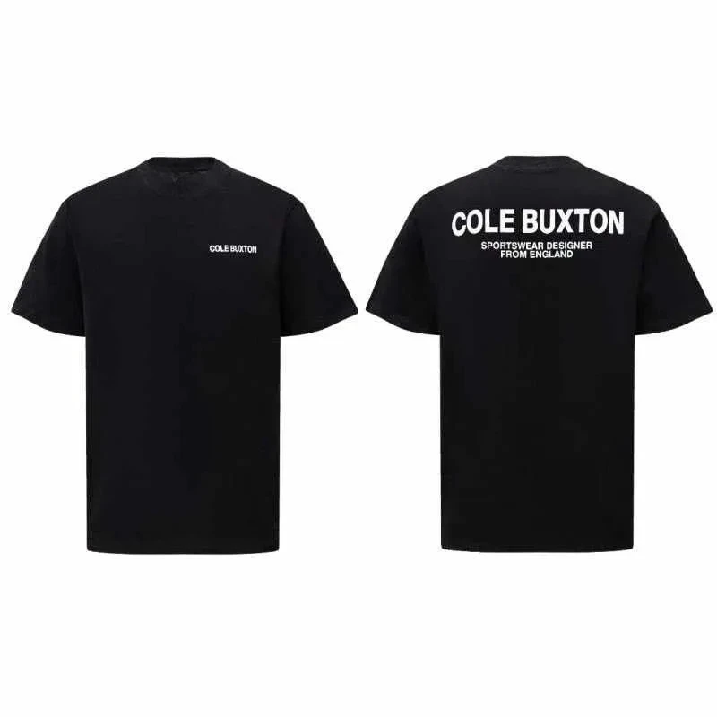 Hot Simple Letter Printing Cole Designer Tees Mens T-shirts Summer Buxton High-end Luxury Unisex Style Both of Men and Women