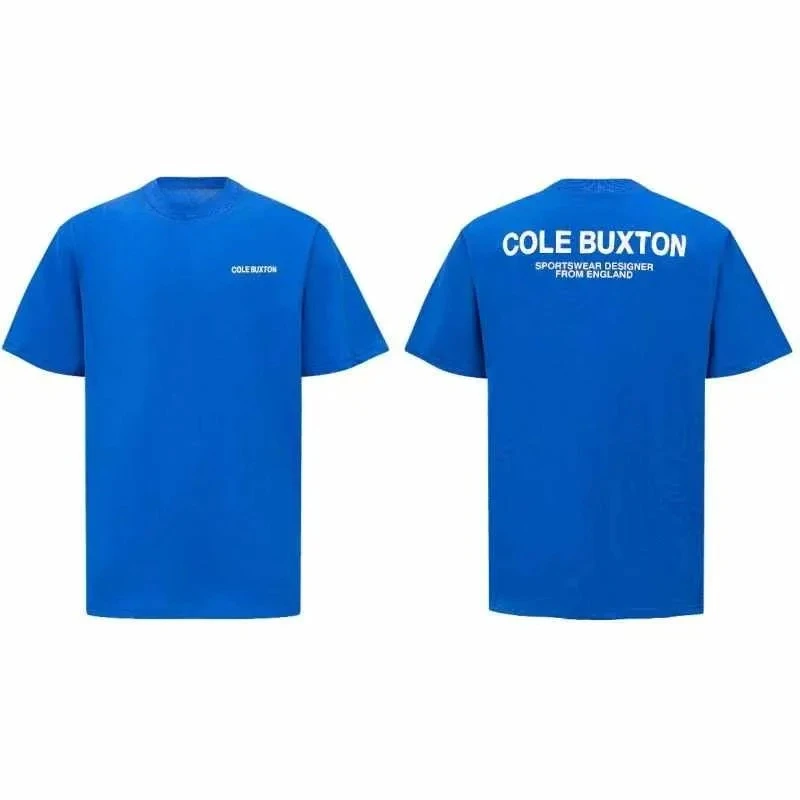 Hot Simple Letter Printing Cole Designer Tees Mens T-shirts Summer Buxton High-end Luxury Unisex Style Both of Men and Women