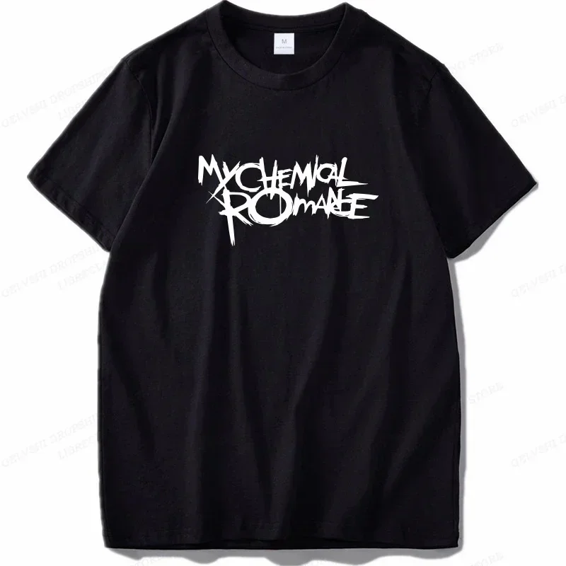 My Chemical Romance T Shirt Women Fashion Cotton T-shirts Cool Hip Hop Men Tshirt Casiual Summer Vintage Anime Unisex Top Tee