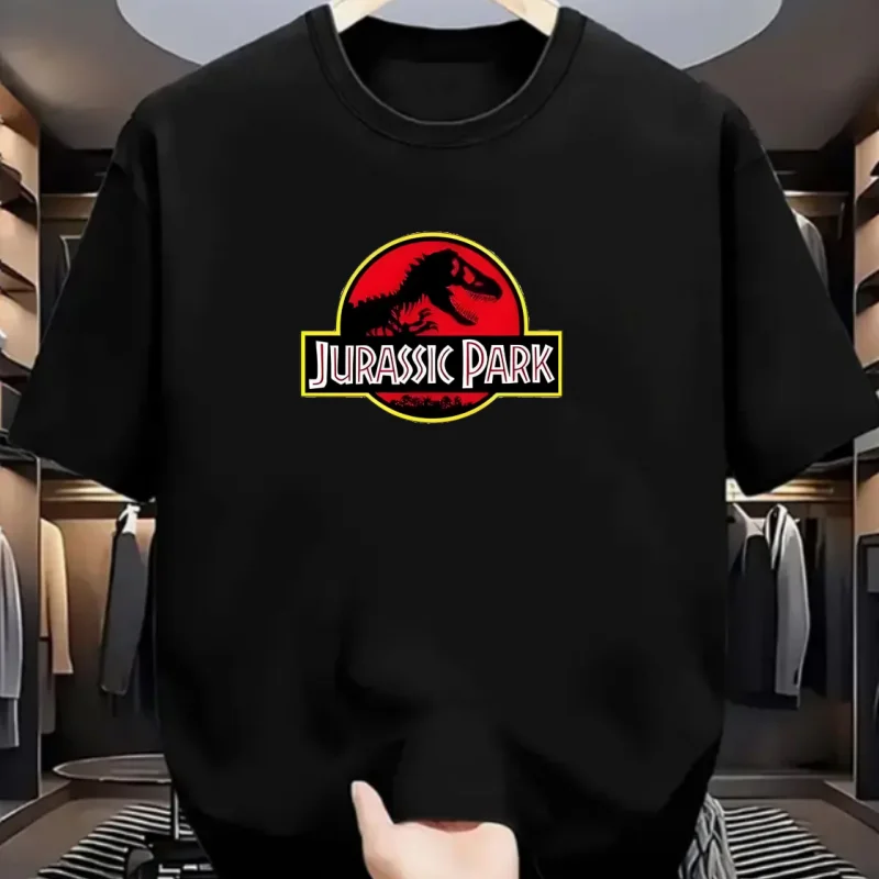 Jurassic Park T-shirt Men and Women Cotton Printed T-shirt Casual Funny Shirt "Jurassic World" Short-sleeved Cool Summer T-shirt