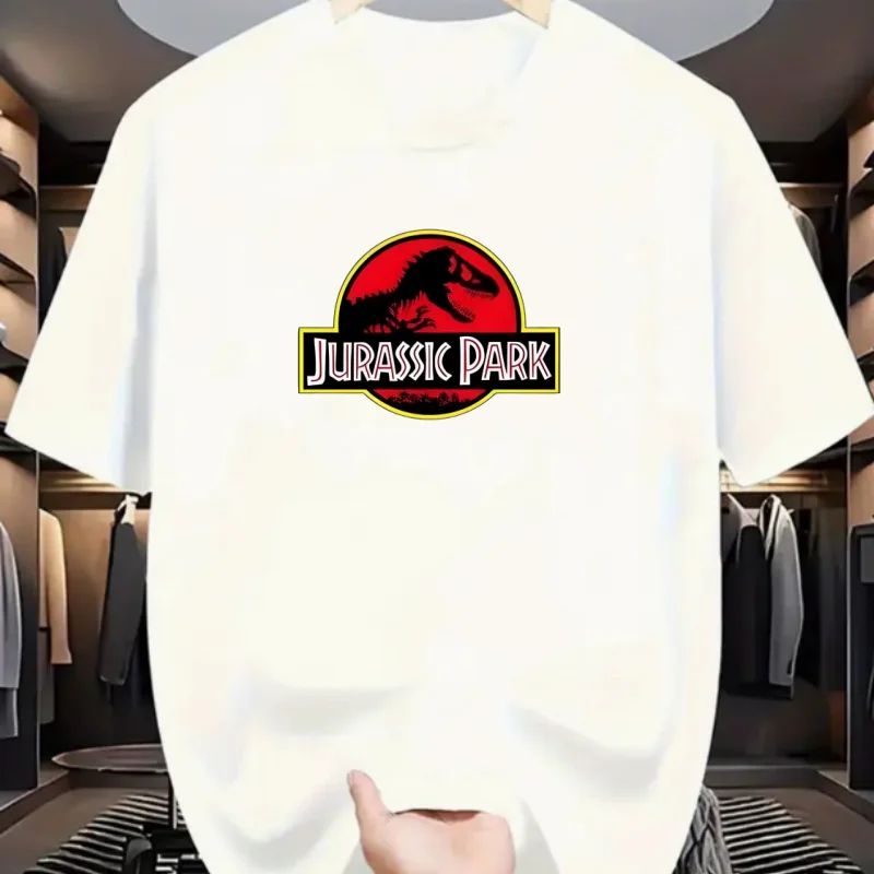 Jurassic Park T-shirt Men and Women Cotton Printed T-shirt Casual Funny Shirt "Jurassic World" Short-sleeved Cool Summer T-shirt