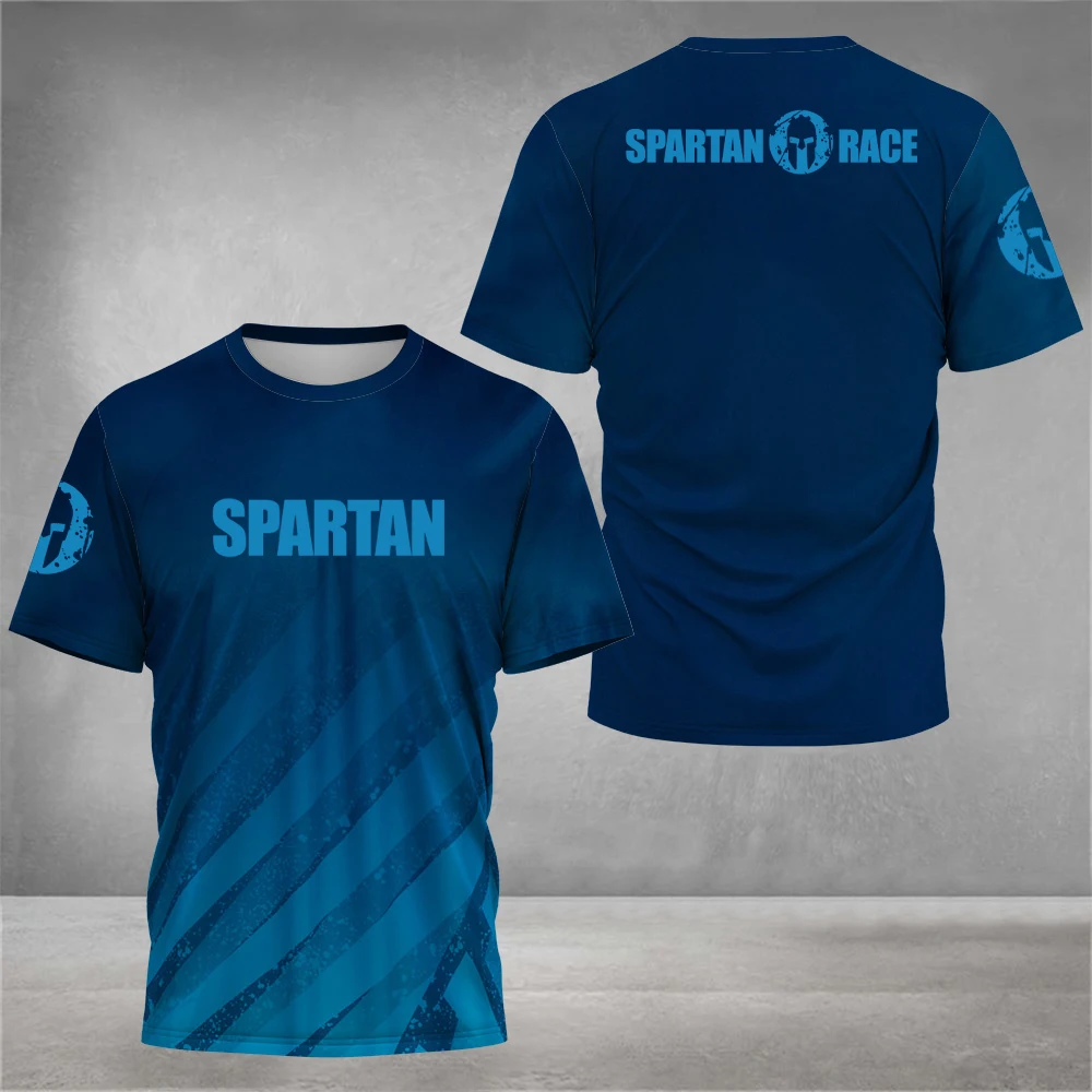 Fluorescent Green Spartan Style Workout T-Shirt Men Women Unisex Fitness Graphic Tee Casual Streetwear Summer outdoor clothing