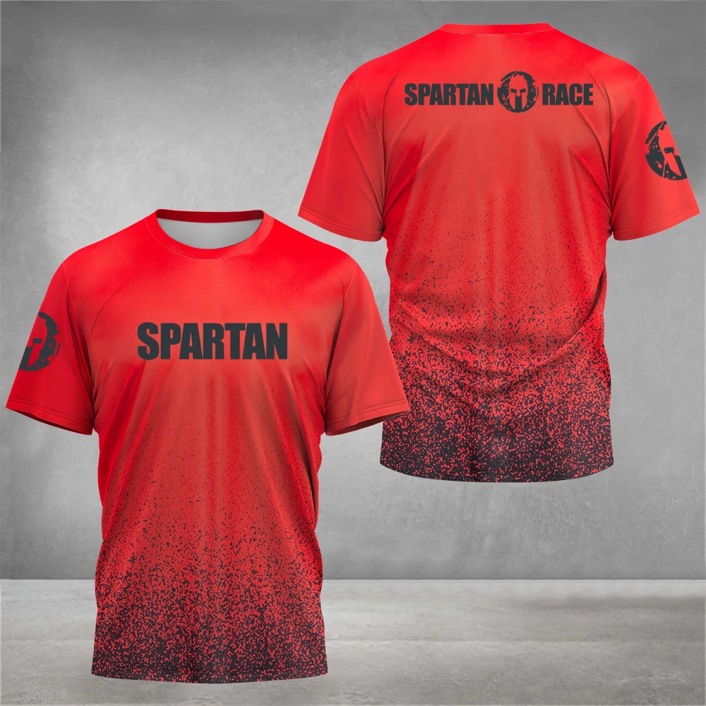 Fluorescent Green Spartan Style Workout T-Shirt Men Women Unisex Fitness Graphic Tee Casual Streetwear Summer outdoor clothing