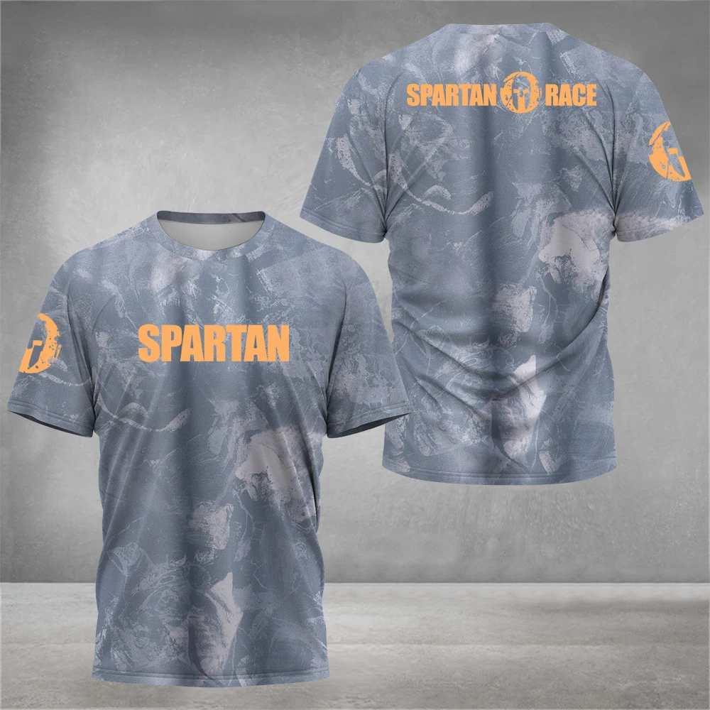 Fluorescent Green Spartan Style Workout T-Shirt Men Women Unisex Fitness Graphic Tee Casual Streetwear Summer outdoor clothing
