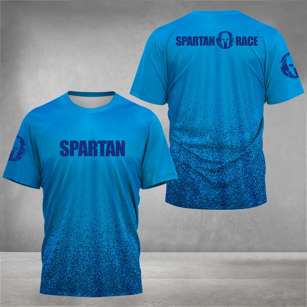 Fluorescent Green Spartan Style Workout T-Shirt Men Women Unisex Fitness Graphic Tee Casual Streetwear Summer outdoor clothing