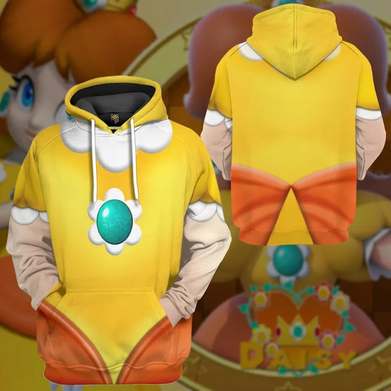 Super Brother Bowser Hoodies Sweatshirt Cartoon Bowser 3D Print Hoodie Men Women Fashion Hoodies Oversized Sweatshirt Sudaderas