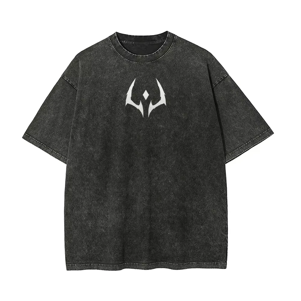 Jujutsu Kaisen Ryomen Sukuna T-Shirt Men Yuji Itadori Graphic Tee Vintage Washed Cotton Anime Streetwear Clothing 2026 Summer