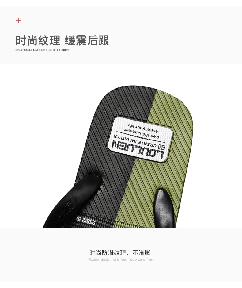 Color Blocked Flip Flops Summer Men's Shoes Vacation Beach Shoes Soft House Slides Wear Resistant Slip Resistant Lightweight