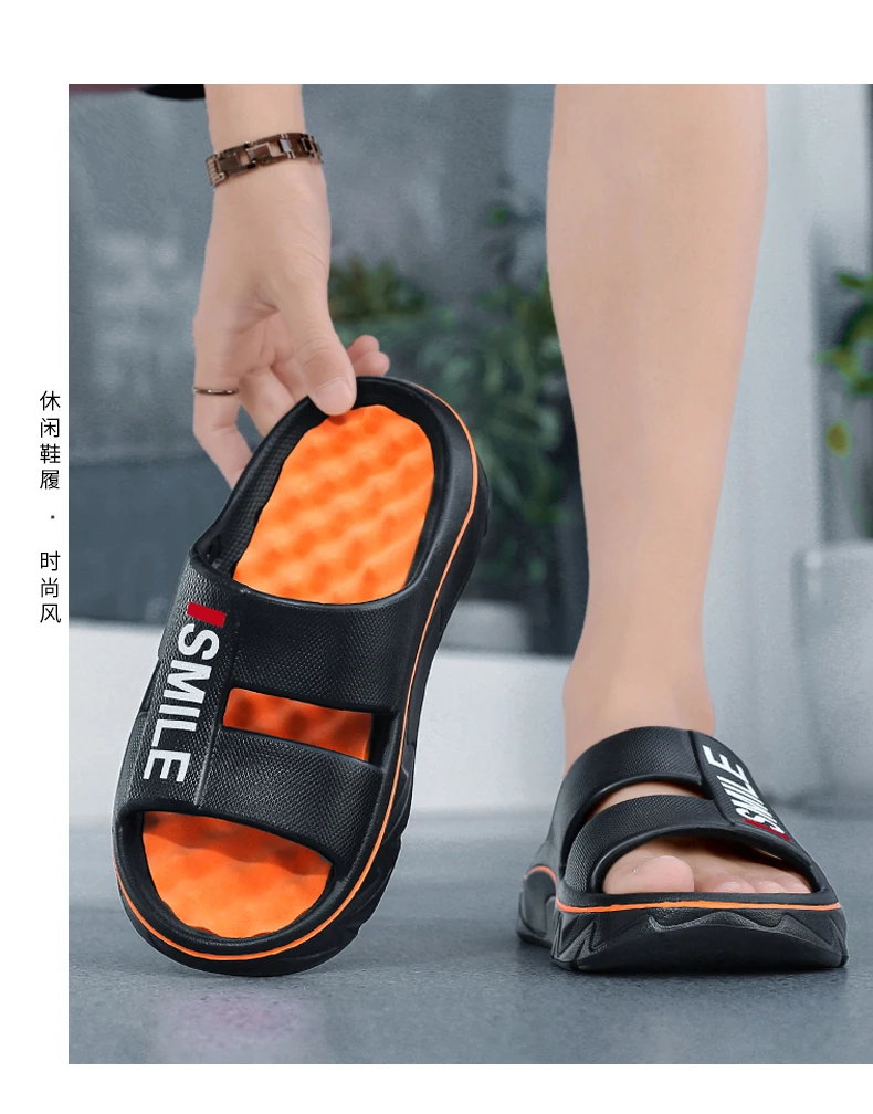 Men Slippers EVA Lightweight Indoor Beach Unisex Non Slip High Quality Women Sandals Comfortable Cute Luxury Couple Summer Brand